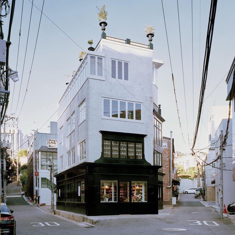 韓國 Astier de Villatte 位於首爾龍山區。