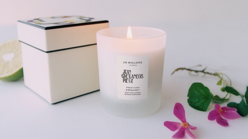 Jo Malone London Jean-François Piège名廚系列紫羅蘭與佛手柑香氛工藝蠟燭,2022年10月1日全新登場。