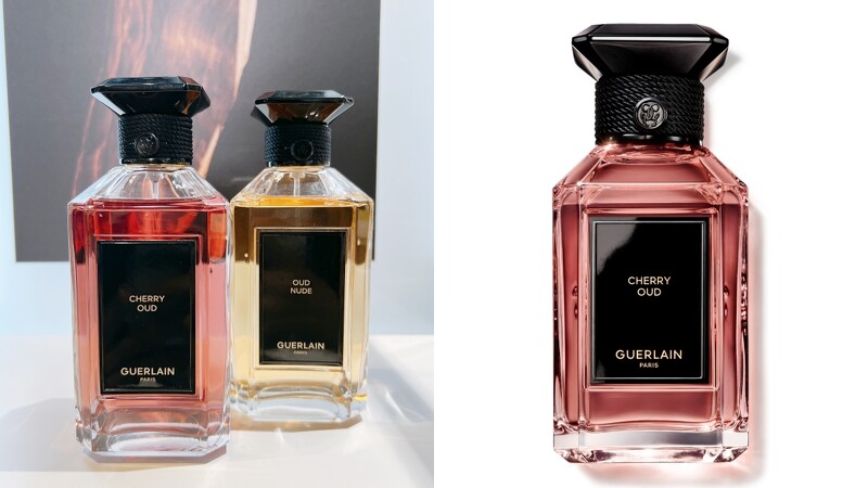 嬌蘭 藝術沙龍CHERRY OUD 謐夜炙愛淡香精淡香精100ml,NT12,000、200ml,NT17,300