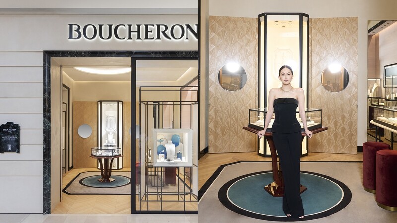 寶詩龍Boucheron首插旗台中!昆凌帶你逛珠寶店空間亮點