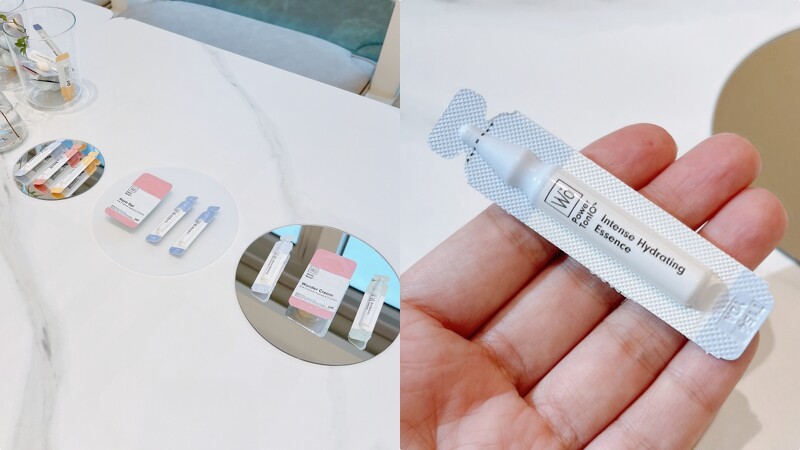 Wǒ採用單次份微劑量包裝,八成產品使用回收塑膠製成,100%可回收。
