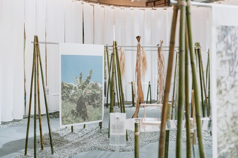 彎身展區。