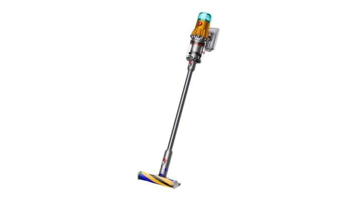 ▲Dyson V12 Detect Slim™ Absolute無線吸塵器現折NT$4,000(原價NT$25,900,優惠價NT$21,900),再加贈LED 隙縫清潔吸頭跟收納架(共市值NT$8,500)