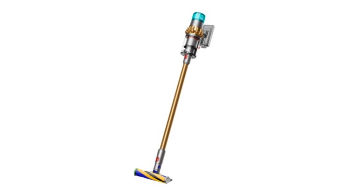 ▲Dyson V15 Detect™ Absolute Extra無線吸塵器下殺77折,現折NT$7,000(原價NT$29,900,優惠價NT$22,900),再送專用收納架(市價NT$4,500)
