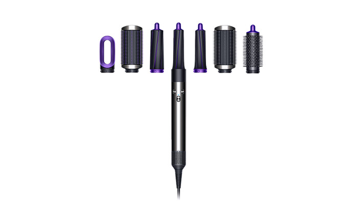 ▲Dyson Airwrap™ 造型器全系列(奢華紫)限時優惠折扣NT$7,601,包括所有造型配件只要NT$9,999。