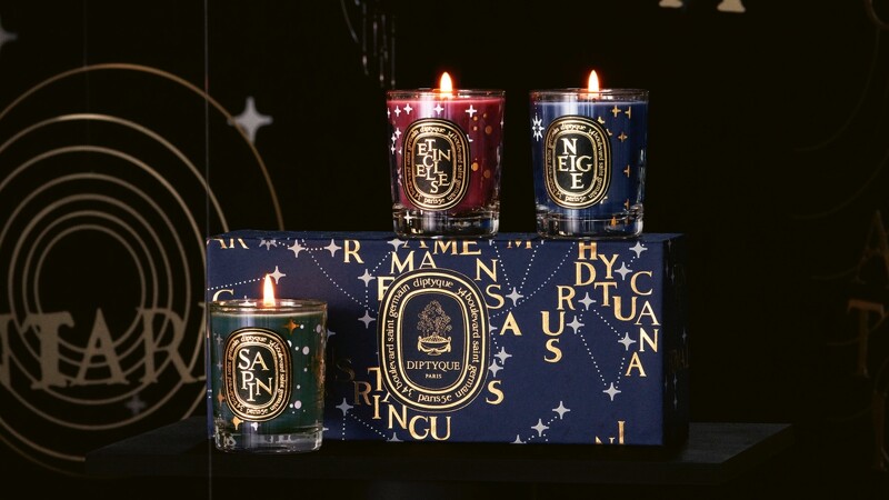 Diptyque 2022聖誕蠟燭禮盒(冷杉、星光、白雪)70g*3,NT4,150