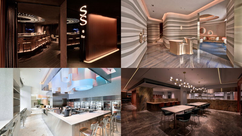 除了住宿空間外另有「S.S.A.W春生夏.秋藏冬」四間餐廳。
