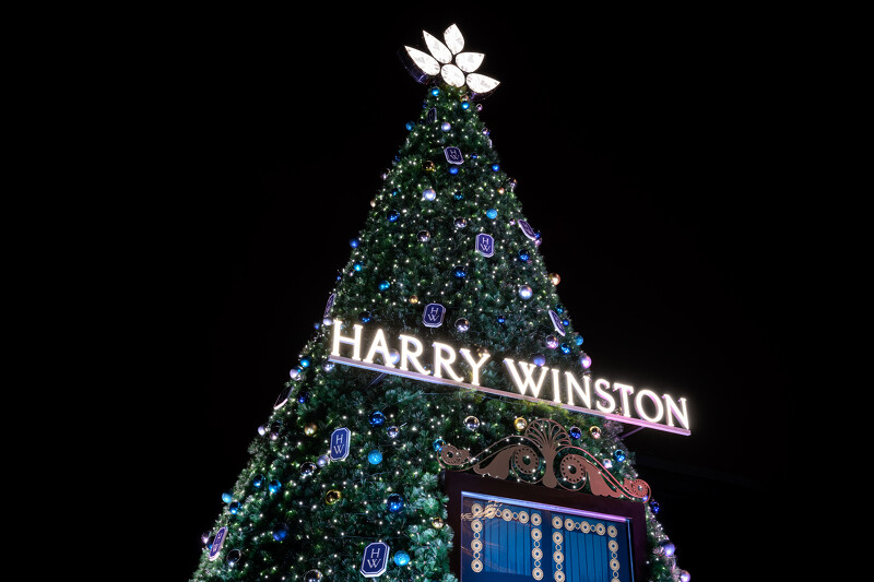 海瑞溫斯頓2022聖誕樹