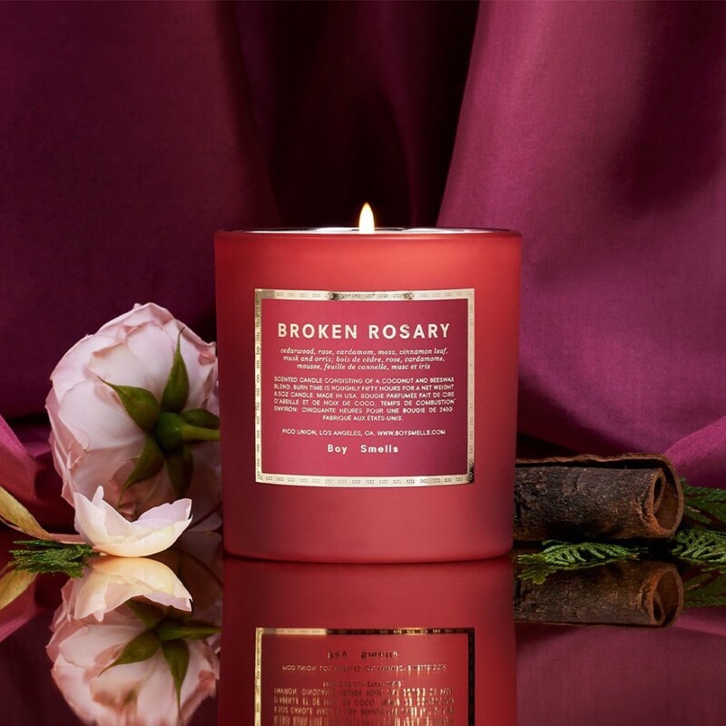 Boy Smells BROKEN ROSERY雪松玫瑰香氛蠟燭，NT1,800