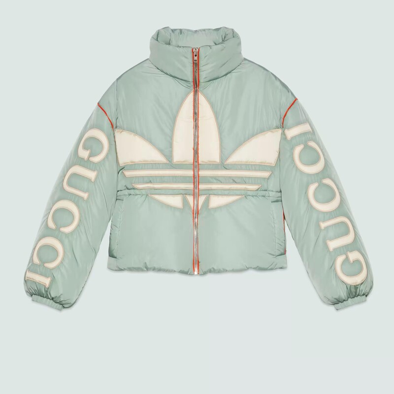 adidas x Gucci夾棉尼龍飛行員夾克,$114,000