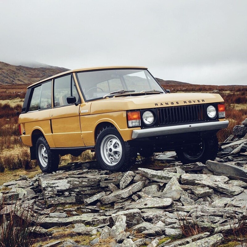 1970年誕生的第一代 Range Rover。