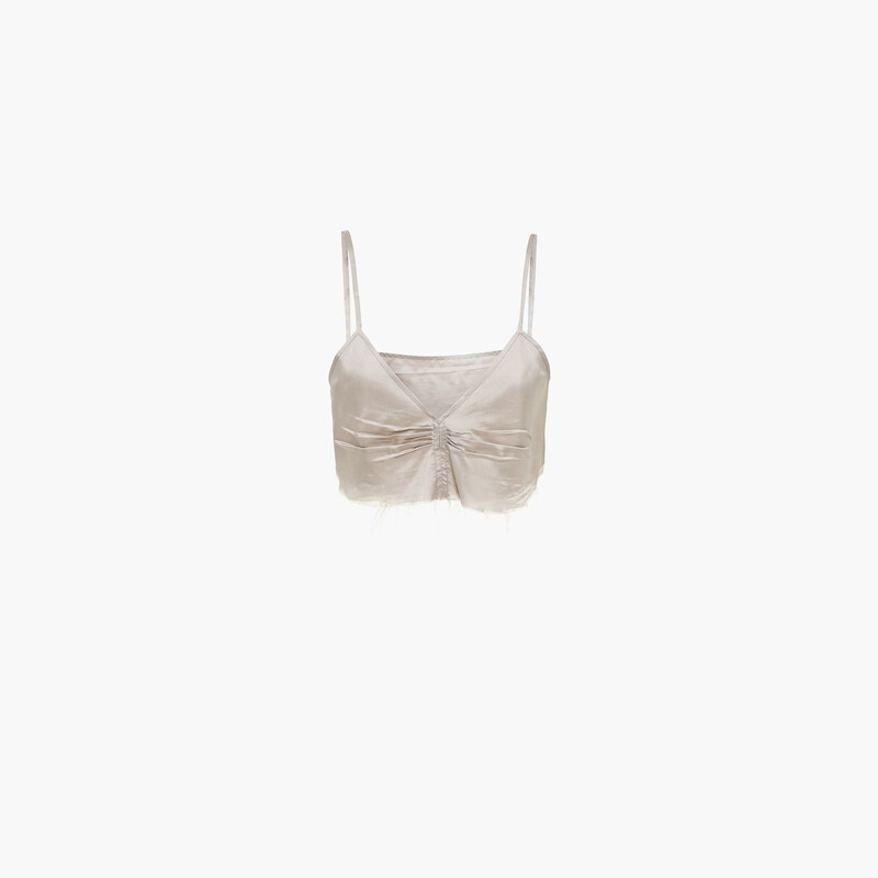 Miu Miu 繭綢上衣,NT26,500。