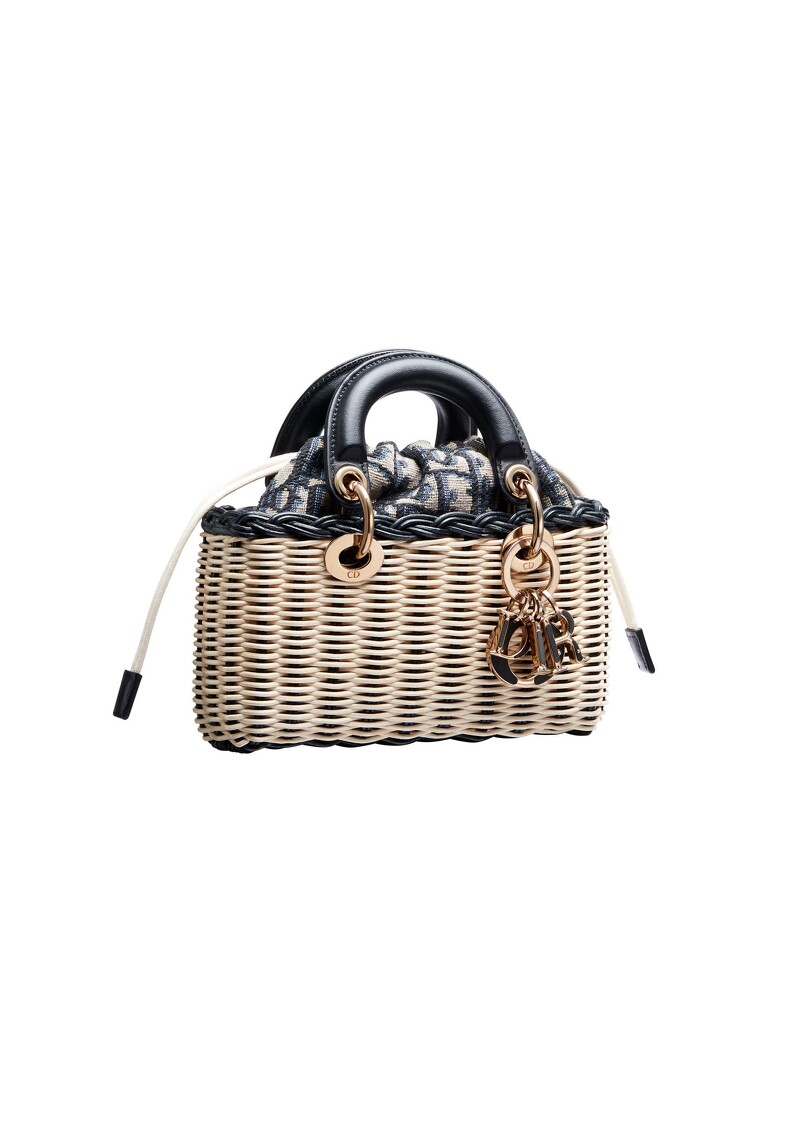 Dior 柳編微型提包,NT99,000。