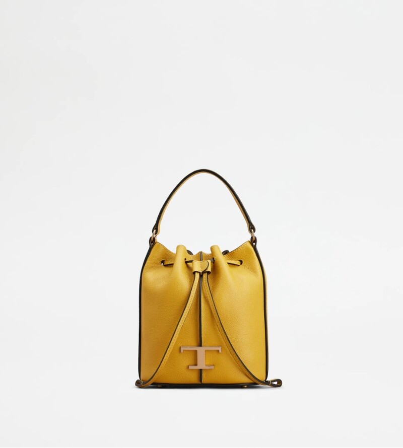 TOD'S T Timeless迷你水桶包,NT64,100。