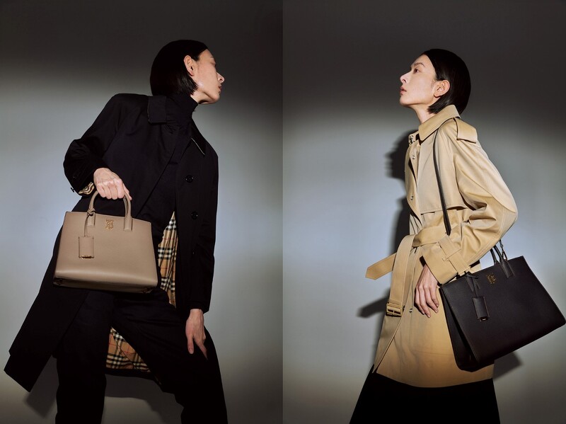 以洗鍊经典线条设计掳获曾之乔、李函、许路儿与徐琁的Burberry Frances包款，独有现代英伦风貌