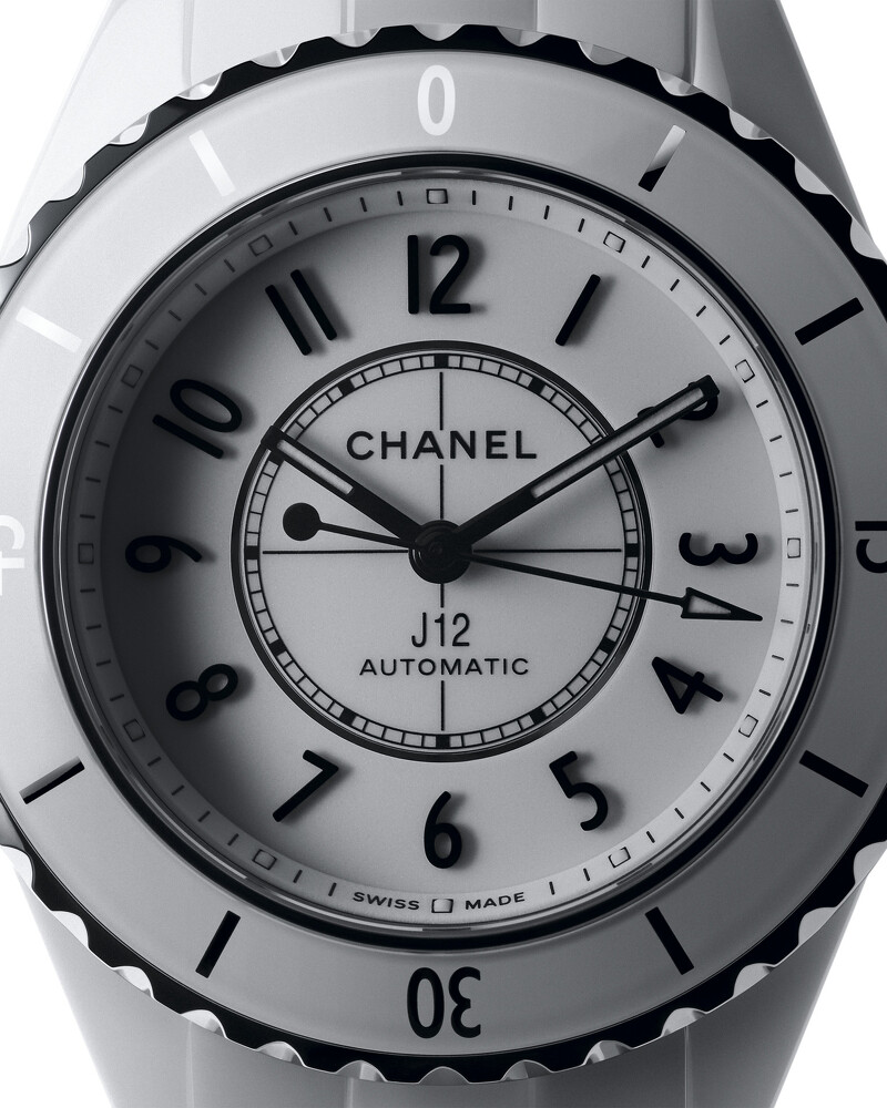 CHANEL J12 33毫米腕錶白色陶瓷款