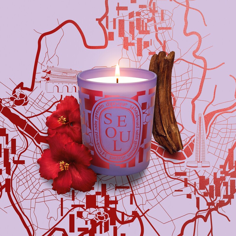 diptyque城市限定香氛蠟燭(首爾)190g，NT2,600