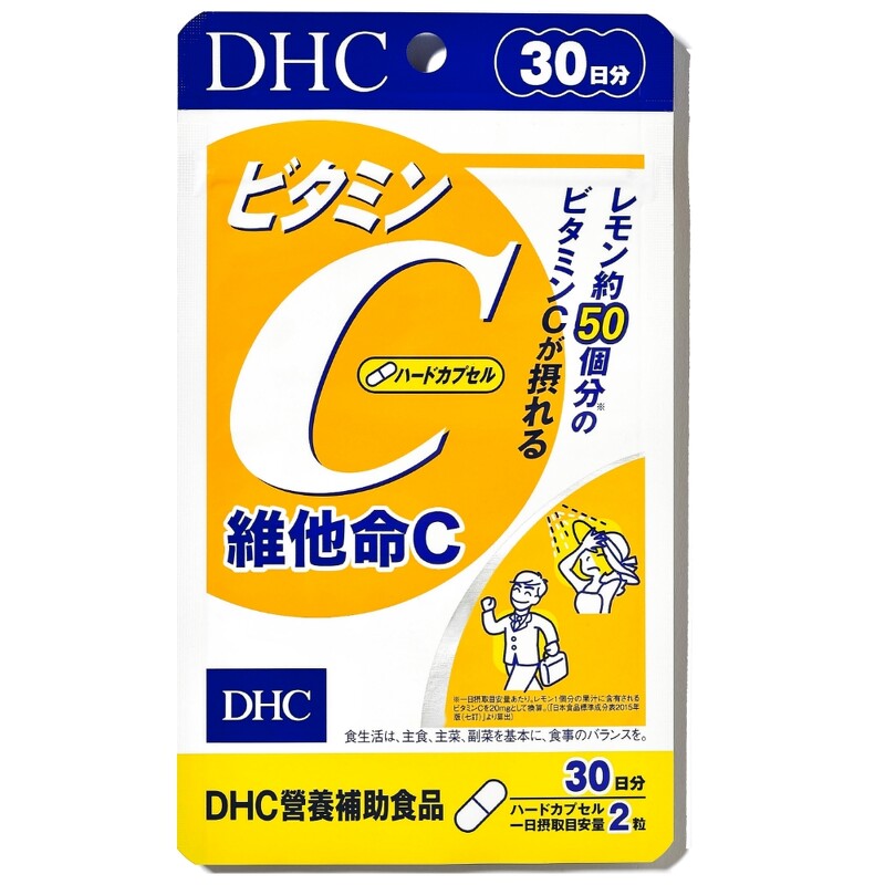 DHC維他命C 30日份。