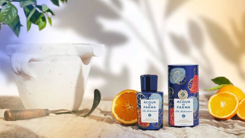 Acqua di Parma藍色地中海香橙限定版淡香水。
