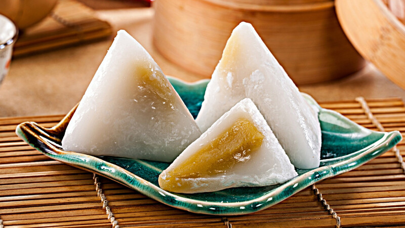 誠品線上北斗麻糬:貓山王榴槤冰粽(每盒8粒)。