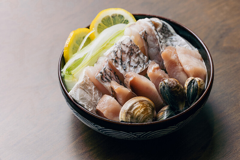魚拼盤。