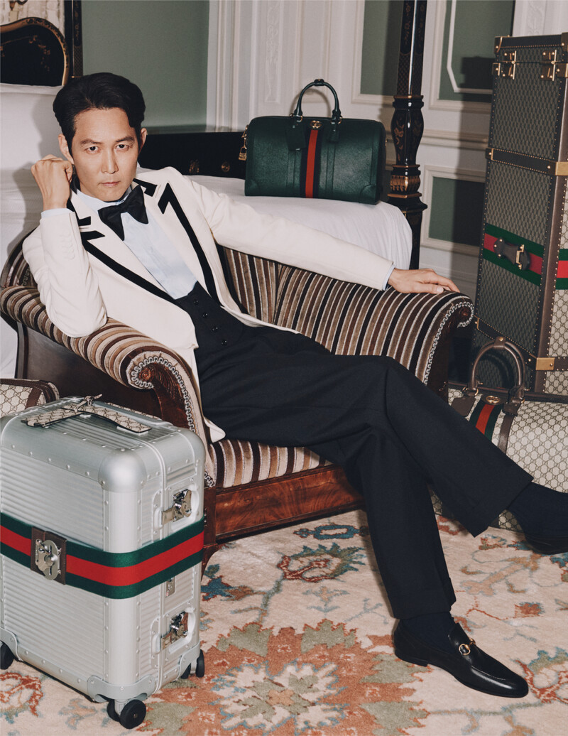 Gucci Valigeria 旅行世界系列找來《魷魚遊戲》 Gucci Valigeria 旅行世界系列找來《魷魚遊戲》