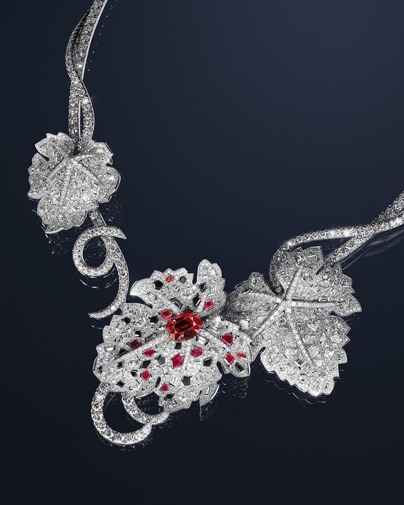 2023年 Chaumet以田野植物為靈感的《Le Jardin de Chaumet》作品