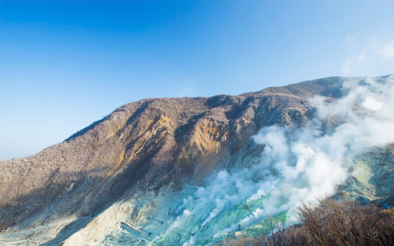 知名景點「大涌谷」。