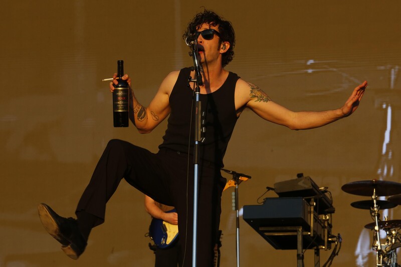 The 1975主唱 Matty Healy