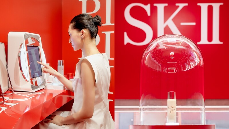 品牌代言人綾瀨遙參與2023年「SK-II 晶透肌密之屋」特展。