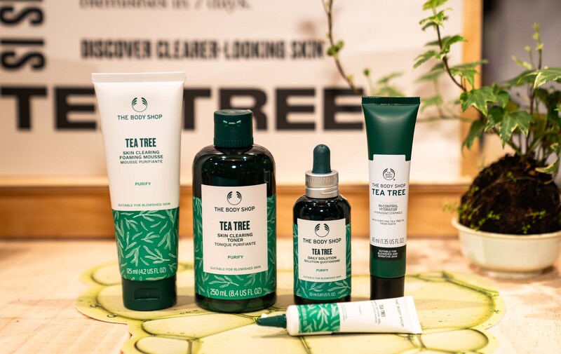 THE BODY SHOP全新升級 天然茶樹淨膚系列