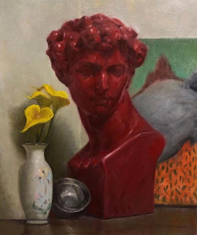 念云藝廊 呂沅澤_ off5_油彩_53x45.5cm_2022