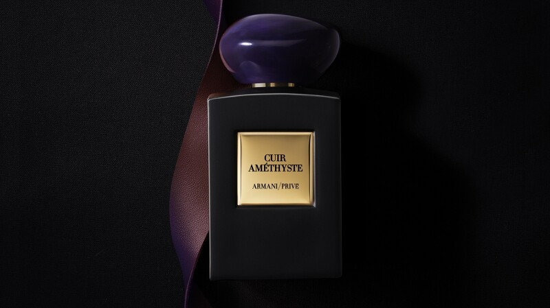 ARMANI PRIVE高級訂製香水收藏款系列紫晶皮革100ml，NT13,000