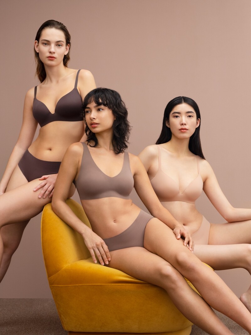 女裝無鋼圈美型胸罩(3D包覆)原價NT$790雙11價NT$590。