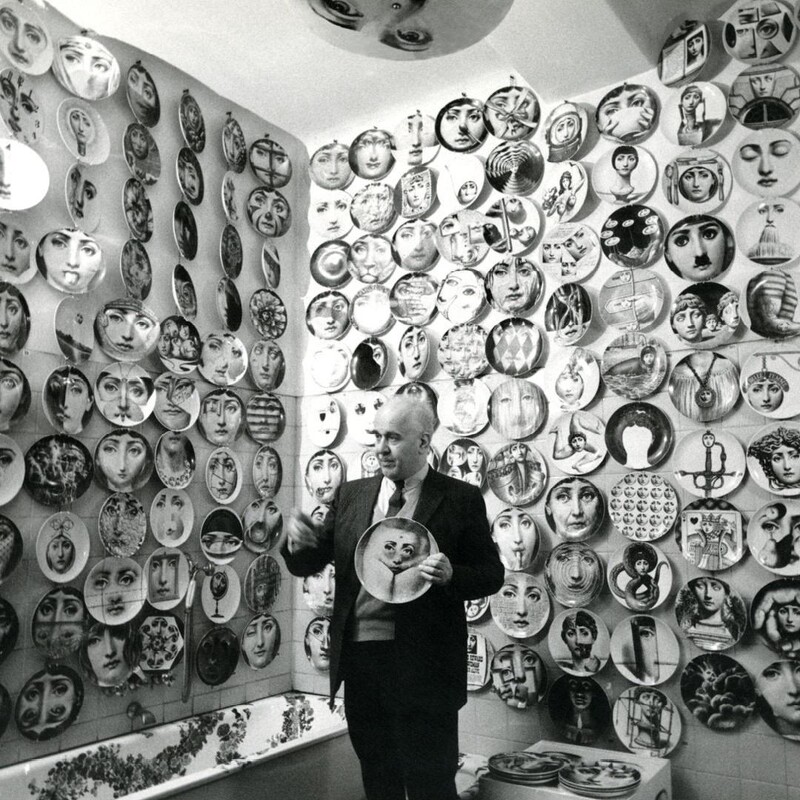 Piero Fornasetti(西元1913~1988年) 被全球譽為義大利最具影響力的藝術家。