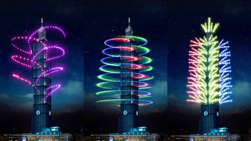 2024台北101跨年煙火秀模擬圖