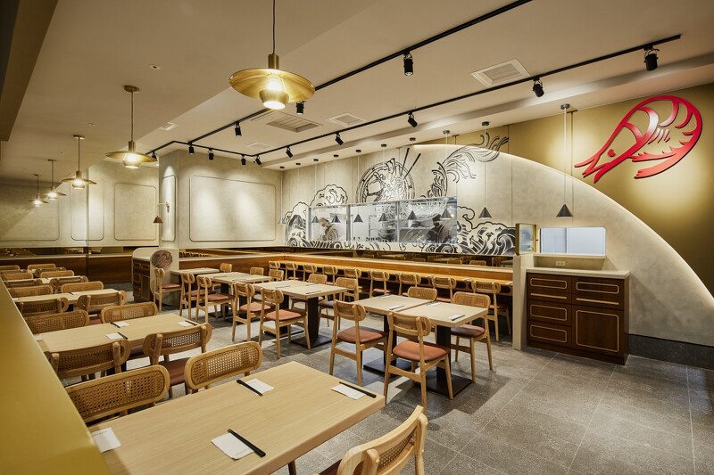 「樂蝦拉麵」首度登台,落腳於信義區微風南山B2空間。