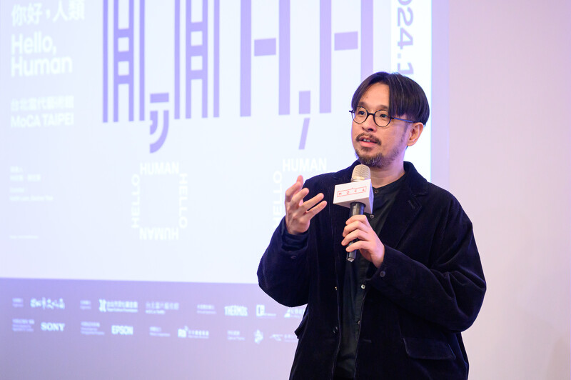 策展人林欣傑。攝影/王世邦 ANPIS FOTO
