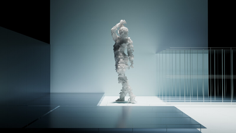 onformative《AI 雕塑》 AI Sculpting。圖片/藝術家提供