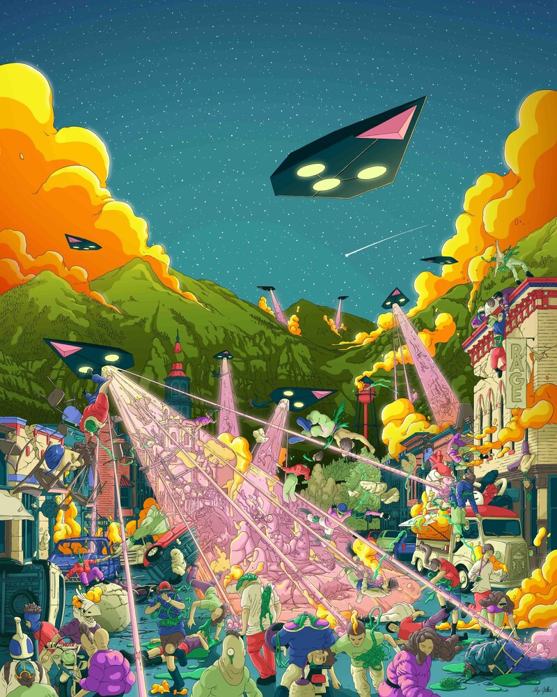 〈More Invasion〉(Front)。