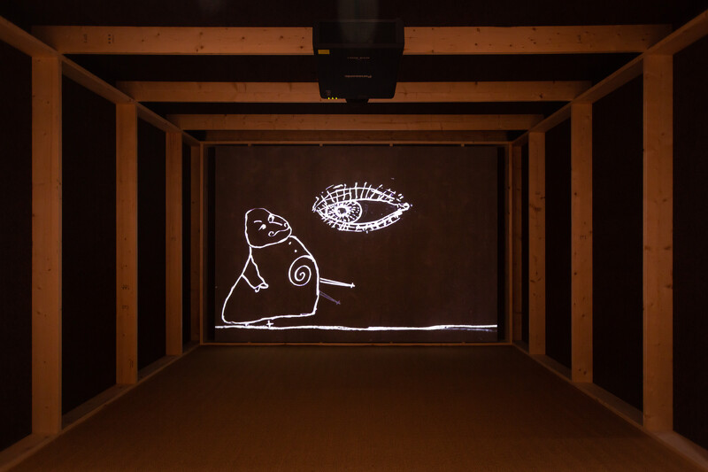 《烏布說實話》展場照。圖片提供:臺北市立美術館。