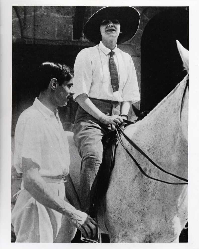 Gabrielle Chanel 與 Arthur Boy Capel,約1910年拍攝_JPG