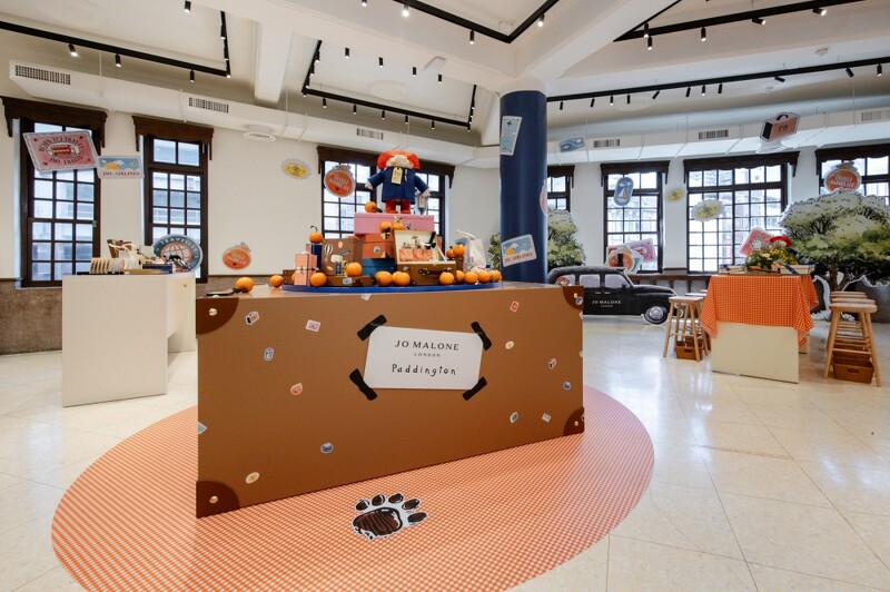 Jo Malone London大稻埕形象概念店2樓空景照。