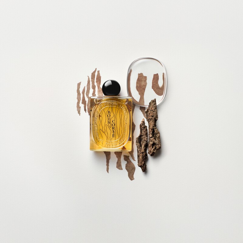 Diptyque Bois Corsé撫木之息淡香精形象圖。