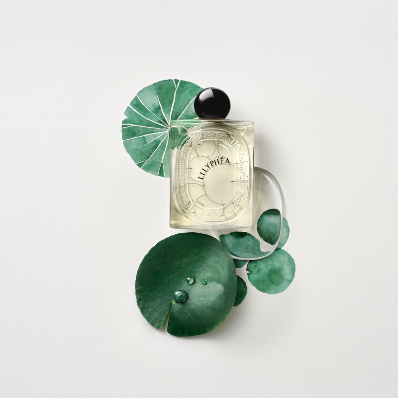 Diptyque Lilyphéa睡蓮粼波淡香精形象圖。