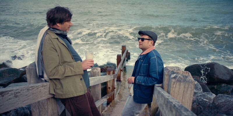 Alex James 與 Damon Albarn