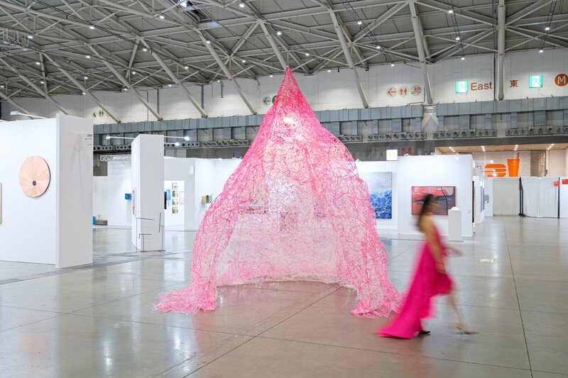 洪郁雯作品《不定的粉紅》,藝術家提供。