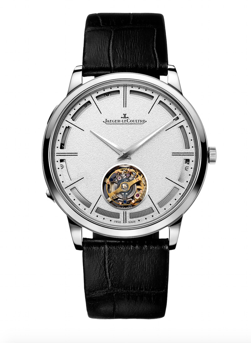 三問飛行陀飛輪超薄大師系列腕錶,Jaeger-LeCoultre。
