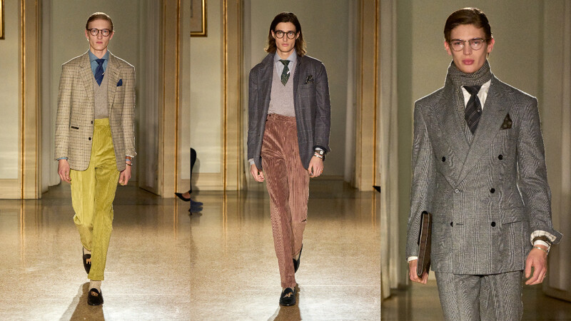 Dunhill2025AW男裝系列。