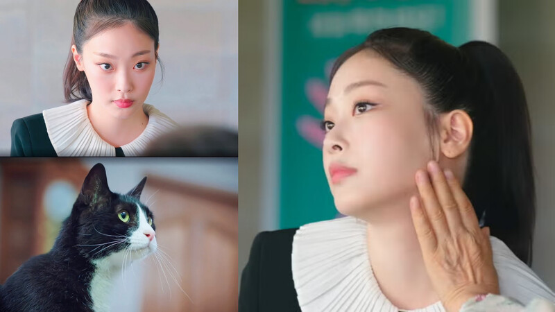 《比天堂还美丽》崔熙真傲娇演技简直是猫咪本咪！拥有气质天鹅颈和万人迷锁骨，想和她一